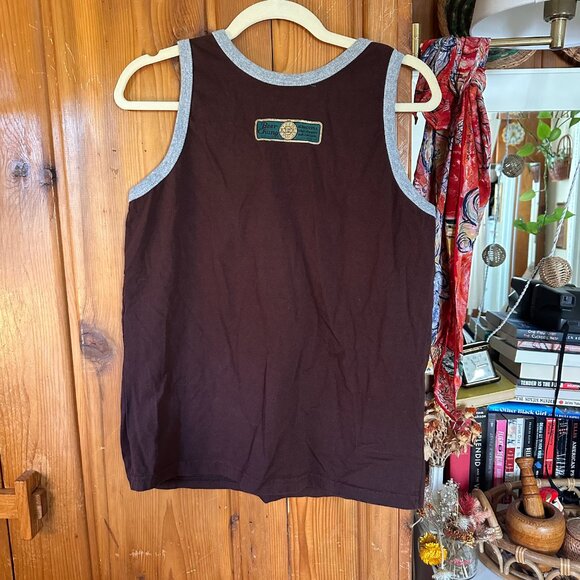 Chang Beer Thailand Tank Top Brown Size L - Picture 3 of 4